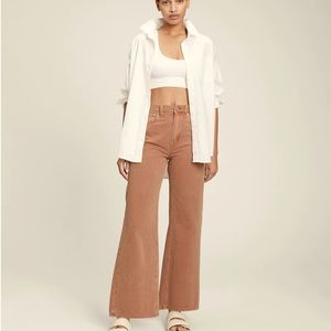 GAP 100% Cotton High Rise Wide-Leg Jeans 29R